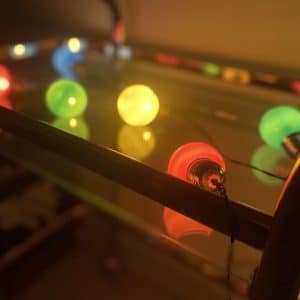 Carla LED lyskæde 10 farvede pærer 3m