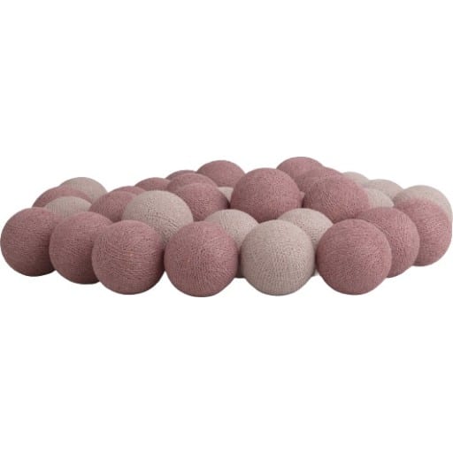 Iris Lights French Rose lyskæde, 35 kugler