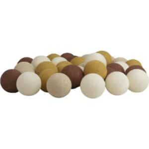 Iris Lights Biscotti lyskæde, 20 kugler