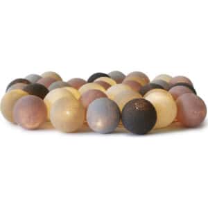 Iris Lights Blush lyskæde, 20 kugler